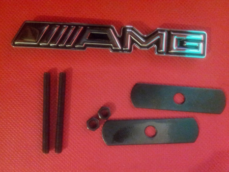 Табличка AMG на кузов или в салон автомобилей Mercedes-Benz