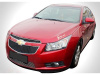 Chevrolet Cruze (09-) алюминиевая накладка на решетку переднего бампера, горизонтальный дизайн