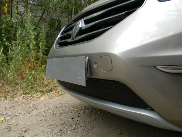 Renault Koleos (12–) Защита радиатора Premium, чёрная