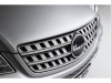 Mercedes Benz ML W164 (05-) накладка на решетку радиатора из нержавеющей стали, молдинги, комплект 5 шт.