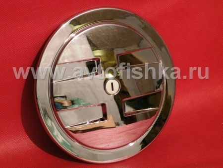 Mitsubishi L200 (05-) Triton накладка на лючок горловины бензобака хромированная