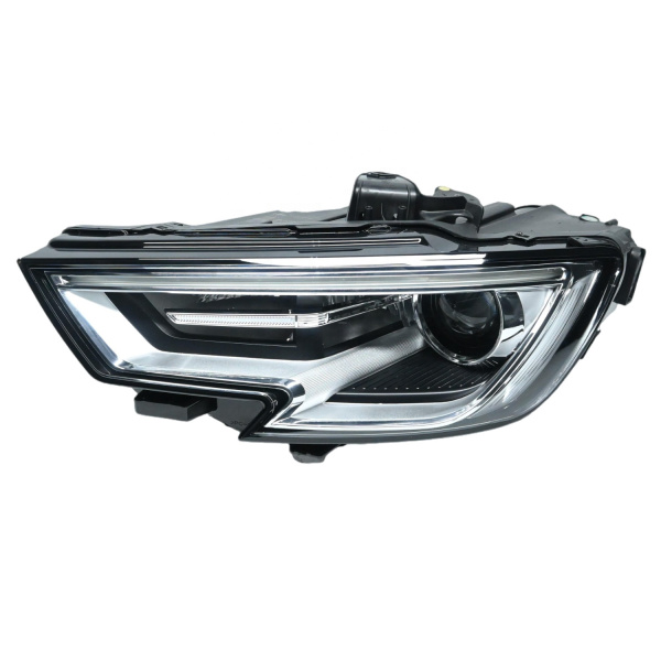 Передние ксеноновые фары для Audi A3 8V (2017–2019), OEM 8V0941005F/8V0941006F — общий вид