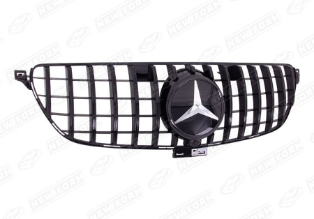 Mercedes-Benz GLE-Klasse C292 2015 - 2019 Решетка радиатора Panamericana черная