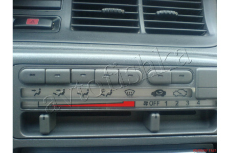 Honda Civic (92-95) светодиодные шкалы (циферблаты) на климат