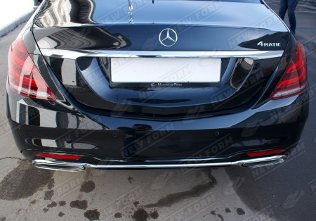 Mercedes-Benz S-Klasse W222 рестайлинг 2017 - 2020 AMG пакет с оптикой