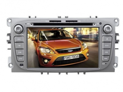 Ford Focus (2005-2008), Mondeo , Ford S-Max (2007-), автомагнитола с GPS навигацией, штатное головное устройство с 7 дюймовым LCD HD экраном с Android