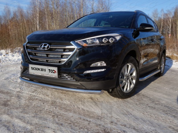 Hyundai Tucson (16–) Решетка радиатора верхняя (лист)