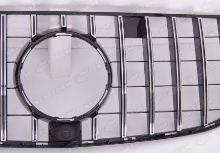 Mercedes-Benz GLE-Klasse W166 2015 - 2018 Решетка радиатора Panamerica хром на бампер 6.3 AMG