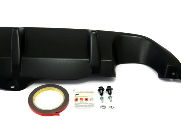 Honda Accord 8 (08 – 13) диффузор с килями для заднего бампера