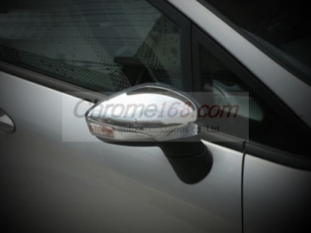 Ford Fiesta (08-) хэтчбек хромированные декоративные накладки на боковые зеркала заднего вида