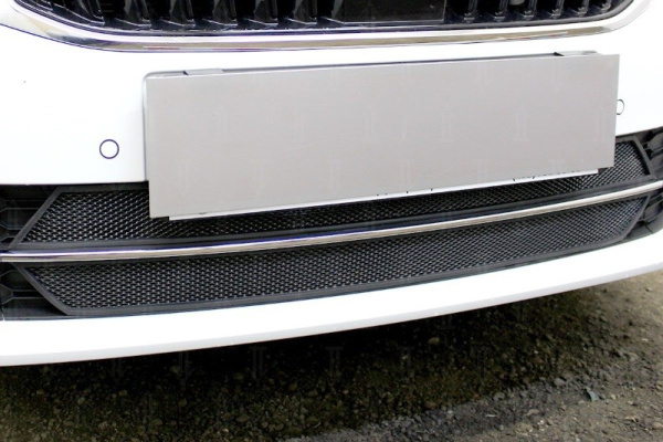 Skoda Octavia (17–) Защита радиатора, чёрная