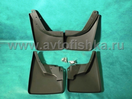 Hummer H3 (05-) грязезащитные щитки - брызговики, GM, комплект 4 шт.