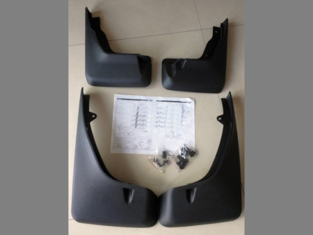 Land Rover Freelander 2 (2006-2014) брызговики, грязезащитные щитки полипропиленовые, комплект 4 шт.