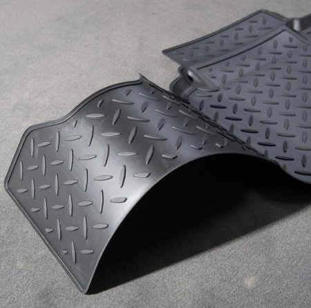 Kia Venga (10–) Коврики салона (полиуретан), чёрные