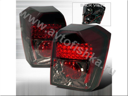 Dodge Caliber (06-) фонари задние светодиодные красно-тонированные, комплект 2 шт.