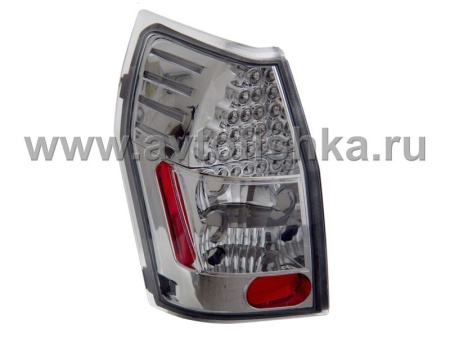 Dodge Magnum (05-08) фонари задние светодиодные хромированные, комплект 2 шт.
