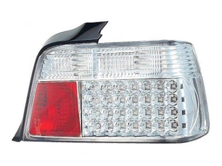 BMW 3 E36 (91-97) 4 дв. седан фонари задние светодиодные хромированные, комплект 2 шт.