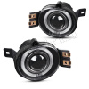 Dodge RAM 1500, 2500, 3500 (02-10), Durango (04-06) фары противотуманные линзовые, со светящимися ободками, комплект 2 шт.