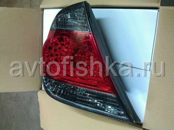 Toyota Camry 30 (02-04) фонари задние светодиодные красно-тонированные, комплект 2 шт.
