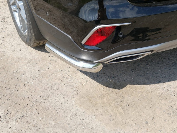 Hyundai Grand Santa Fe (13–) Защита задняя (уголки) 60,3 мм