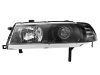 Honda Prelude (92-96) фары передние линзовые черные, комплект 2 шт.