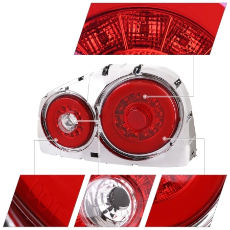 Nissan Skyline GT-R34 (98-01) фонари задние хромированные светодиодные