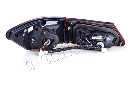 Lexus IS250, IS350 (05-13) фонари задние красно-тонированные, светодиодные