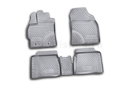 Коврики в салон TOYOTA Prius 10/2009->, 4 шт. (полиуретан)