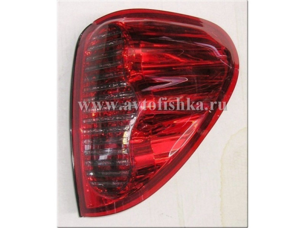 Mitsubishi L200 Triton задние фонари светодиодные красно-тонированные, комплект 2 шт.
