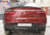 Mercedes-Benz GLE-Klasse C292 2015 - 2019 Диффузор заднего бампера 6.3 AMG с черными насадками на глушитель