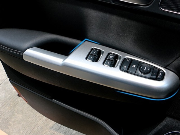 Kia Sportage (16–) Накладки на панели управления дверей, ABS, 4 части