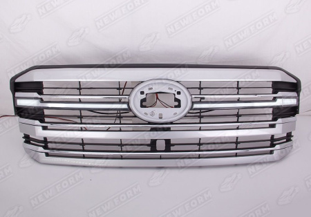 Toyota Land Cruiser LC 300 2021 - н.в. Решетка радиатора с подсветкой