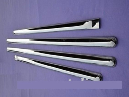 Honda Civic (2006-) молдинги окон нижние из нержавеющей стали, 6 шт.