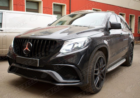 Mercedes-Benz GLE-Klasse C292 2015 - 2019 Обвес 6.3 AMG с черным диффузором