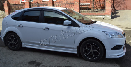 Ford Focus 2 (08-11) Накладка на передний бампер