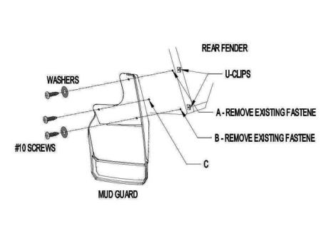 Hummer H2 (02-08) грязезащитные щитки - брызговики, Husky Liners, комплект 4 шт.