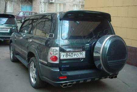 Toyota Land Cruiser 100 (98-07) расширители арок DAMD от RED ALETI