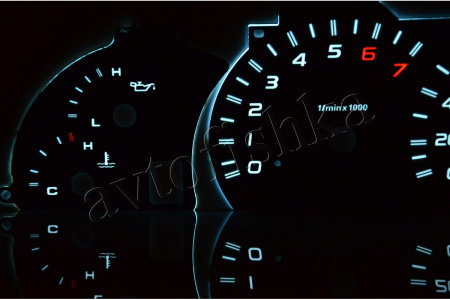 Toyota Sequoia I светодиодные шкалы (циферблаты) на панель приборов