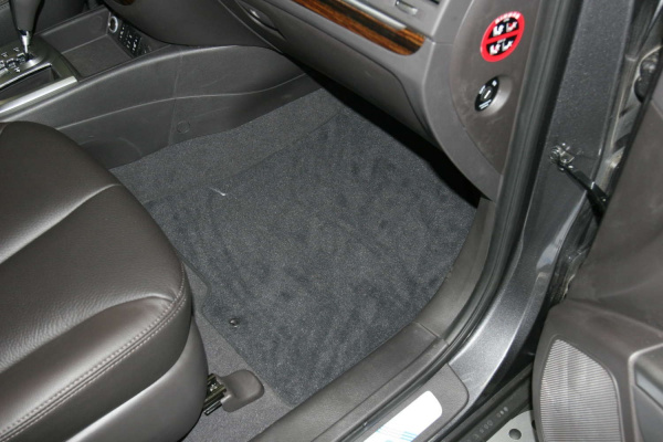 Коврики в салон HYUNDAI Santa FE 2010->, внед., 4 шт. (текстиль)