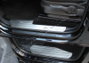 Volkswagen Amarok (10–) Накладки на пороги, нерж., 4 части