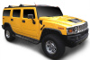 Hummer H2 (02-08) подножки боковые черные, труба 76 мм из нержавеющей стали