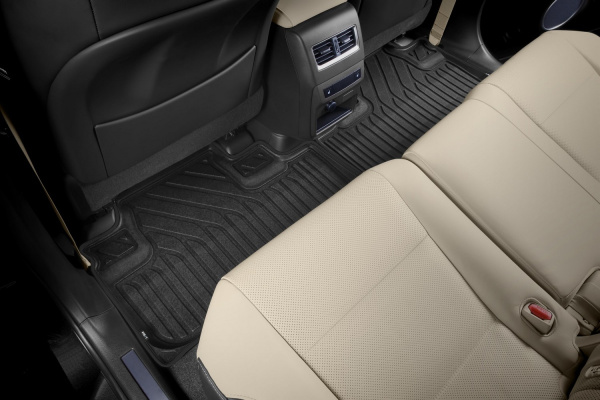 Коврики KVEST 3D в салон LEXUS RX, 2015->, 4 шт. (полистар, черный, черный)