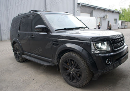 Land Rover Discovery 3 поколение 2004 - 2009 Поперечины черные