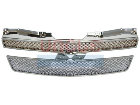 Chevrolet Tahoe (07-) решетка радиатора хромированная, дизайн Bentley