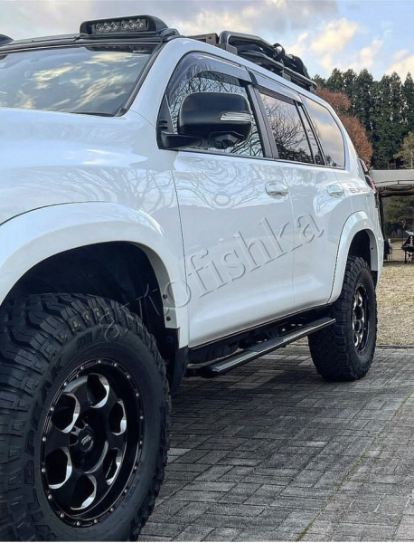Toyota Land Cruiser Prado 150 (17-24)  расширители (фендеры) колесных арок ELFORD