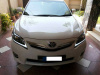 Toyota Camry V40 (09-11) фары передние линзовые черные, с дневными ходовыми огнями, в стиле LEXUS, комплект 2 шт.
