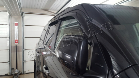 Toyota Land Cruiser (07–/12–/15–) Дефлекторы на двери