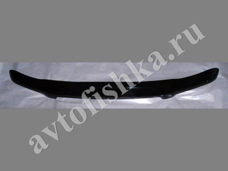 Дефлектор капота темный с надписью Subaru Forester 1997-2002