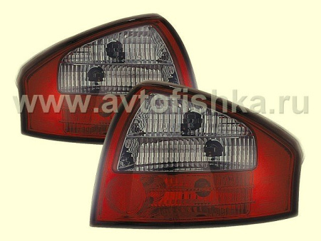Audi A6 (97-04) фонари задние красно-тонированные, комплект 2 шт.