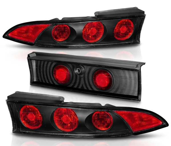 Задние фонари черные, стопы для Mitsubishi Eclipse 1997-1999